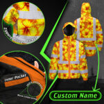 Hi-Vis-Jacket-Waterproof-Reflective-Tapes-Orange-Neon-And-Yellow-Flowers-Custom-Name-Safety-Workwear-For-Workers,-Truckers,-Operators-7
