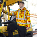 Hi-Vis-Zip-Hoodie-Reflective-Tapes-Orange-Neon-And-Yellow-Flowers-Custom-Name-Safety-Workwear-For-Workers,-Truckers,-Operators-6