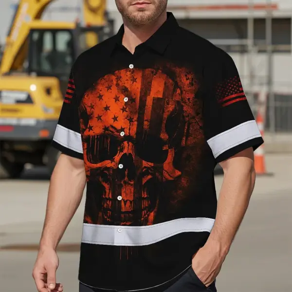 hawaiian-shirt-hi-vis-reflective-orange-neon-skull-usa-flag-custom-e54a9.webp