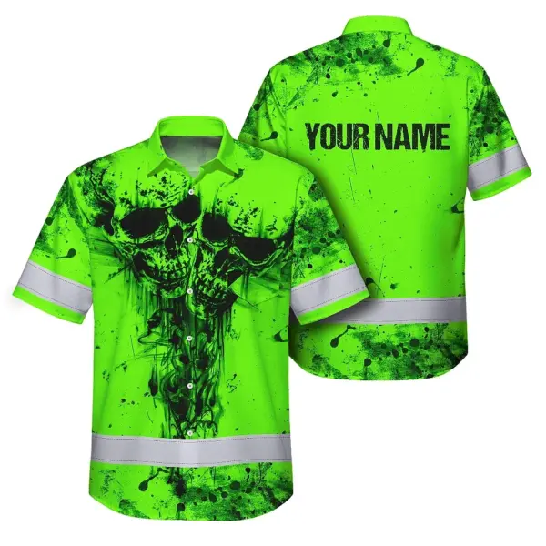 hi-vis-hawaiian-shirt-reflective-green-neon-vintage-skull-custom-acb12.webp