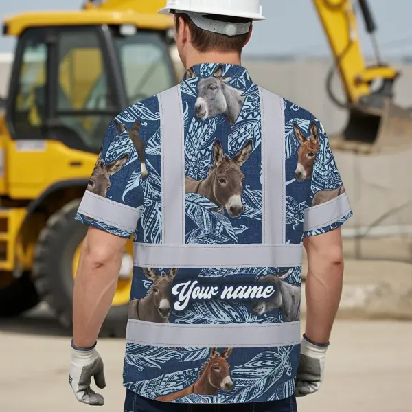 hi-vis-hawaiian-shirt-reflective-tapes-blue-and-donkey-custom-name-b3110.webp
