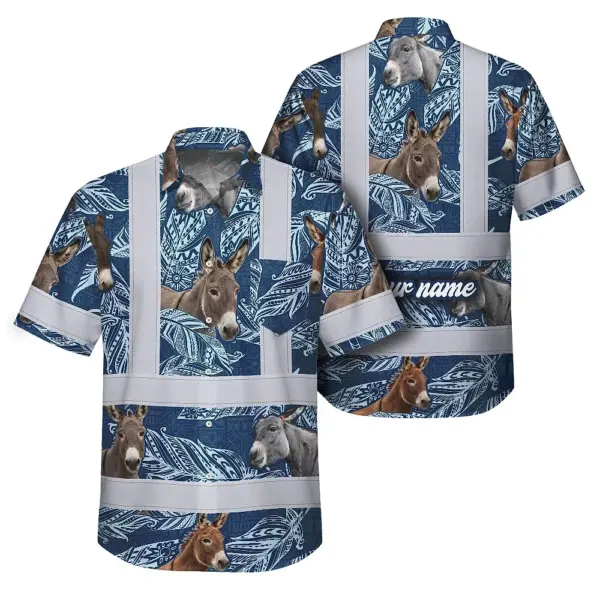 hi-vis-hawaiian-shirt-reflective-tapes-blue-and-donkey-custom-name-c43de.webp