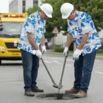 hi-vis-hawaiian-shirt-reflective-tapes-blue-and-white-flowers-2-76ddb.webp