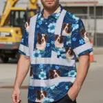 hi-vis-hawaiian-shirt-reflective-tapes-blue-flowers-custom-name-and-7ed78.webp
