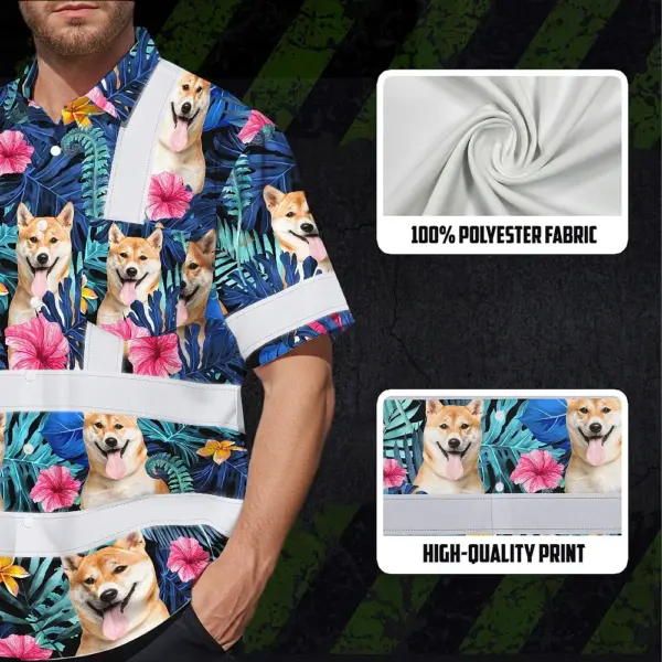 hi-vis-hawaiian-shirt-reflective-tapes-blue-pink-flowers-custom-name-16910.webp