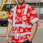 hi-vis-hawaiian-shirt-reflective-tapes-dark-red-and-white-flowers-e029c.webp