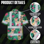 hi-vis-hawaiian-shirt-reflective-tapes-green-flowers-custom-name-and-beeea.webp