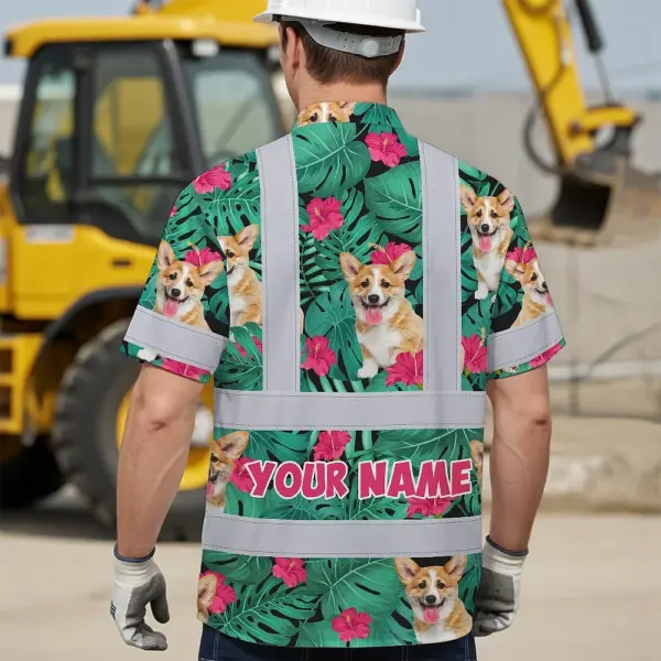 hi-vis-hawaiian-shirt-reflective-tapes-green-flowers-custom-name-and-f0ae8.webp