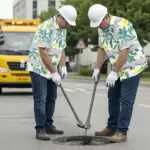 hi-vis-hawaiian-shirt-reflective-tapes-green-flowers-turtle-custom-dd3f3.webp