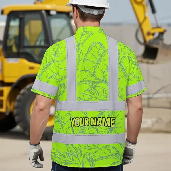 hi-vis-hawaiian-shirt-reflective-tapes-green-neon-flowers-custom-2fbf1.webp