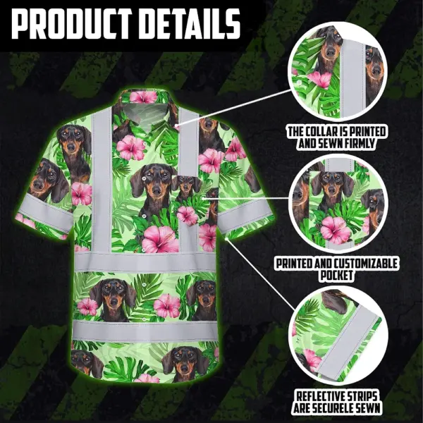 hi-vis-hawaiian-shirt-reflective-tapes-green-pink-flowers-2-custom-0570b.webp
