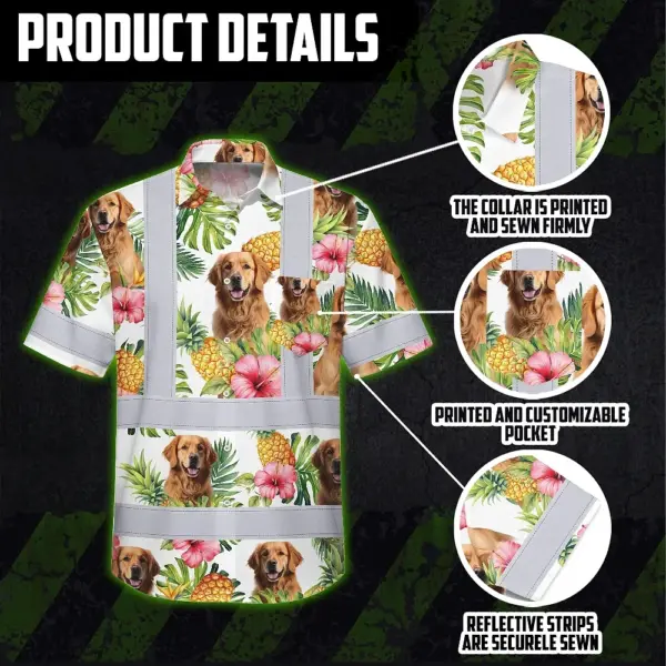 hi-vis-hawaiian-shirt-reflective-tapes-green-yellow-flowers-custom-a70e3.webp