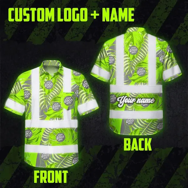hi-vis-hawaiian-shirt-reflective-tapes-grey-and-green-neon-flowers-17a4f.webp