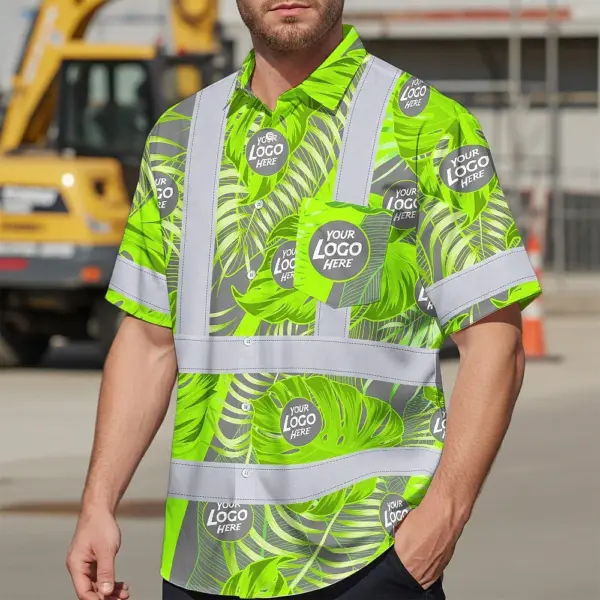 hi-vis-hawaiian-shirt-reflective-tapes-grey-and-green-neon-flowers-8b763.webp