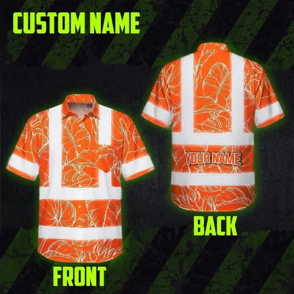 hi-vis-hawaiian-shirt-reflective-tapes-orange-neon-flowers-custom-cde4b.webp