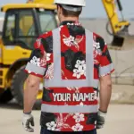 hi-vis-hawaiian-shirt-reflective-tapes-red-flower-black-cow-custom-79f82.webp