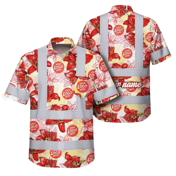 hi-vis-hawaiian-shirt-reflective-tapes-red-pink-neon-and-white-1b092.webp