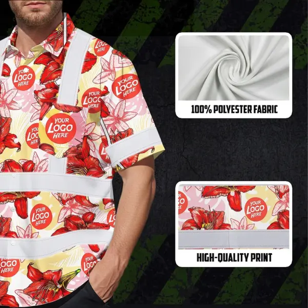 hi-vis-hawaiian-shirt-reflective-tapes-red-pink-neon-and-white-c0581.webp