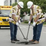 hi-vis-hawaiian-shirt-reflective-tapes-yellow-and-goat-custom-name-b1291.webp