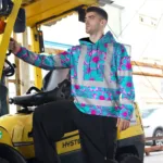 hi-vis-hoodie-reflective-tapes-blue-neon-and-pink-flowers-custom-3ffd7.webp