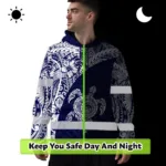 hi-vis-hoodie-reflective-tapes-blue-white-turtle-hawaiian-polynesian-7bc5c.webp