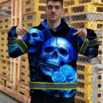hi-vis-hoodie-reflective-tapes-gradient-blue-neon-skull-custom-name-3a6e1.webp