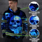 hi-vis-hoodie-reflective-tapes-gradient-blue-neon-skull-custom-name-a2d28.webp