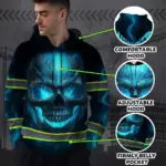 hi-vis-hoodie-reflective-tapes-gradient-blue-neon-skull-custom-name-c4971.webp