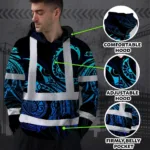 hi-vis-hoodie-reflective-tapes-gradient-turtle-hawaiian-polynesian-1c707.webp