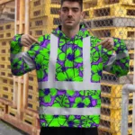 hi-vis-hoodie-reflective-tapes-green-neon-and-violet-flowers-custom-2e70c.webp