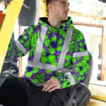 hi-vis-hoodie-reflective-tapes-green-neon-and-violet-flowers-custom-89778.webp