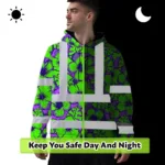 hi-vis-hoodie-reflective-tapes-green-neon-and-violet-flowers-custom-ff00b.webp