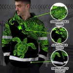 hi-vis-hoodie-reflective-tapes-green-neon-turtle-hawaii-custom-name-7befa.webp