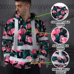 hi-vis-hoodie-reflective-tapes-hawaii-flamingo-custom-name-safety-61f13.webp