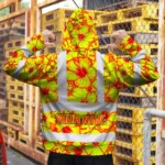 hi-vis-hoodie-reflective-tapes-orange-neon-and-yellow-flowers-custom-efecc.webp