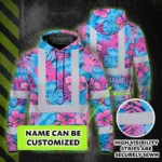 hi-vis-hoodie-reflective-tapes-pink-neon-and-blue-flowers-custom-9905e.webp