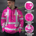 hi-vis-hoodie-reflective-tapes-pink-neon-flowers-custom-name-safety-a7e72.webp