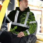 hi-vis-hoodie-reflective-tapes-sea-turtle-hawaiian-polynesian-tribal-00c11.webp