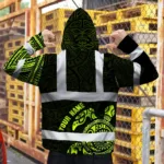 hi-vis-hoodie-reflective-tapes-sea-turtle-hawaiian-polynesian-tribal-df319.webp