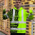hi-vis-hoodie-reflective-tapes-tiki-hawaiian-polynesian-tribal-8e8b4.webp