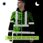 hi-vis-hoodie-shirt-reflective-tapes-green-turtle-flower-hawaiian-9035b.webp