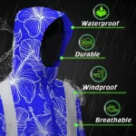 hi-vis-jacket-waterproof-reflective-tapes-blue-neon-flowers-custom-4910c.webp