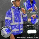 hi-vis-jacket-waterproof-reflective-tapes-blue-neon-flowers-custom-a67a8.webp