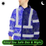hi-vis-jacket-waterproof-reflective-tapes-blue-neon-flowers-custom-f228c.webp
