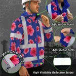 hi-vis-jacket-waterproof-reflective-tapes-blue-neon-pink-flowers-18e30.webp