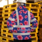 hi-vis-jacket-waterproof-reflective-tapes-blue-neon-pink-flowers-ecec0.webp