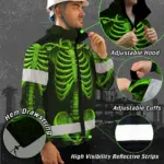 hi-vis-jacket-waterproof-reflective-tapes-green-neon-bone-skull-8456b.webp
