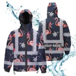 hi-vis-jacket-waterproof-reflective-tapes-hawaii-flamingo-2-custom-fe752.webp