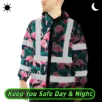 hi-vis-jacket-waterproof-reflective-tapes-hawaii-flamingo-custom-29e6a.webp