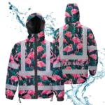 hi-vis-jacket-waterproof-reflective-tapes-hawaii-flamingo-custom-6d26c.webp